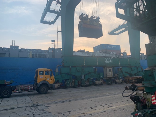 “陆海新通道”PG征途国际天津铁路箱下海出境业务顺利启航2.jpg PG征途国际 7e3f78a24696ada1aeed285e1b7cd460